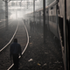 Morning light at Asansol Railway Station, West Bengal.